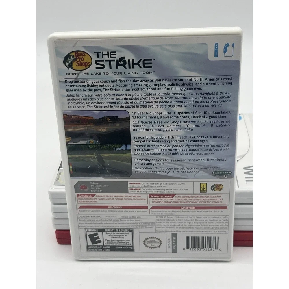 Bass Pro Shops: The Strike (Nintendo Wii, 2009) CIB‎ Complete